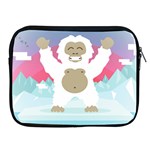 pink yeti  Apple iPad 2/3/4 Zipper Case