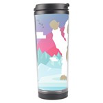 pink yeti  Travel Tumbler