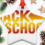 Back To School Ornament (Star)