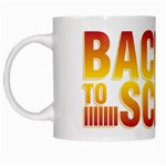 Back To School White Mug