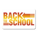 Back To School Magnet (Rectangular)