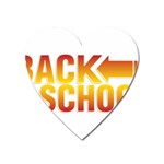 Back To School Magnet (Heart)