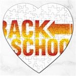 Back To School Jigsaw Puzzle (Heart)