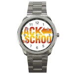 Back To School Sport Metal Watch