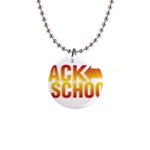 Back To School 1  Button Necklace