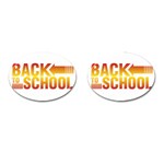 Back To School Cufflinks (Oval)