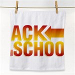 Back To School Face Towel