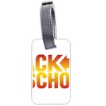 Back To School Luggage Tag (two sides)