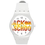 Back To School Round Plastic Sport Watch (M)