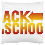 Back To School Large Cushion Case (One Side)