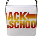 Back To School Flap Closure Messenger Bag (L)