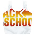 Back To School Full Print Recycle Bag (XL)