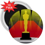 Oscars 3  Magnet (10 pack)