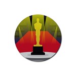 Oscars Rubber Round Coaster (4 pack)