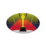 Oscars Sticker Oval (10 pack)