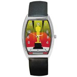 Oscars Barrel Style Metal Watch