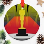 Oscars Round Ornament (Two Sides)