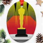 Oscars Oval Ornament (Two Sides)