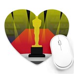 Oscars Heart Mousepad