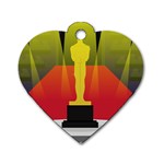 Oscars Dog Tag Heart (One Side)