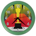 Oscars Color Wall Clock