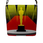 Oscars Flap Closure Messenger Bag (L)