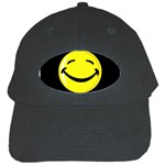 Smiley Black Cap