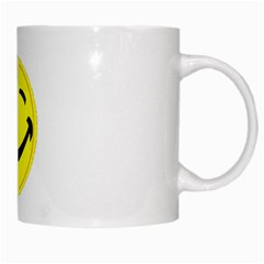 Smiley White Mug from ArtsNow.com Right