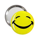 Smiley 2.25  Handbag Mirror