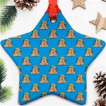 poop donald trump Ornament (Star)