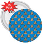 poop donald trump 3  Button (10 pack)