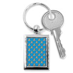 poop donald trump Key Chain (Rectangle)