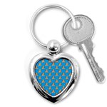 poop donald trump Key Chain (Heart)