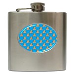 poop donald trump Hip Flask (6 oz)