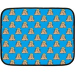 poop donald trump Double Sided Fleece Blanket (Mini)