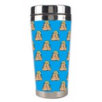 poop donald trump Stainless Steel Travel Tumbler