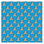 poop donald trump Large Satin Scarf (Square)