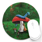 Magic Mushroom Round Mousepad