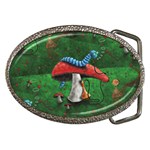 Magic Mushroom Belt Buckle