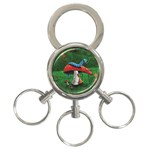 Magic Mushroom 3-Ring Key Chain