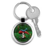 Magic Mushroom Key Chain (Round)