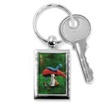 Magic Mushroom Key Chain (Rectangle)