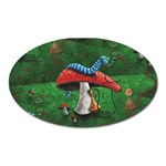 Magic Mushroom Magnet (Oval)