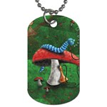 Magic Mushroom Dog Tag (One Side)