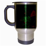 Magic Mushroom Travel Mug (Silver Gray)