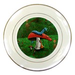 Magic Mushroom Porcelain Plate