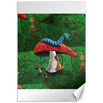 Magic Mushroom Canvas 12  x 18 