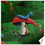 Magic Mushroom Canvas 16  x 16 