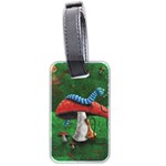 Magic Mushroom Luggage Tag (two sides)