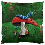 Magic Mushroom Large Cushion Case (One Side)